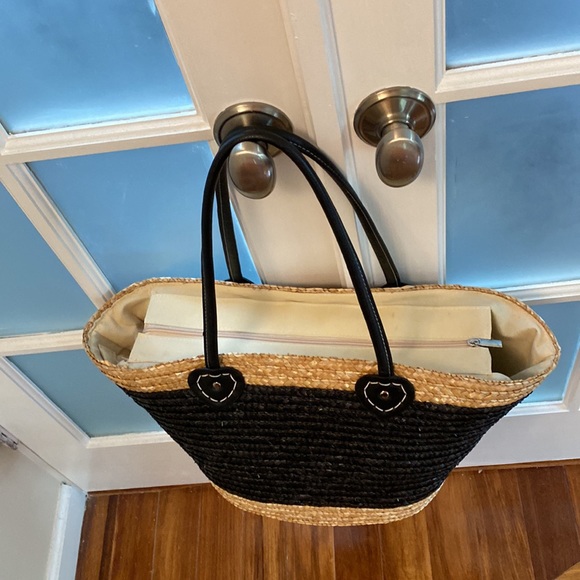 Wicker tote bag - Picture 4 of 6